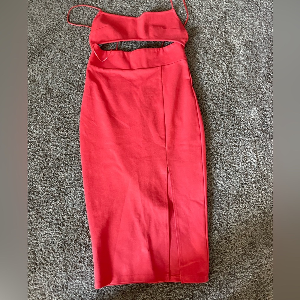 Superdown Vibrant Red Dress